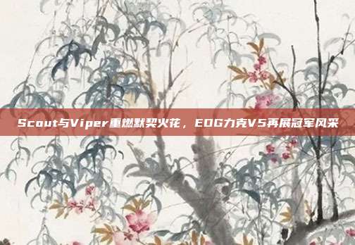 Scout与Viper重燃默契火花，EDG力克V5再展冠军风采