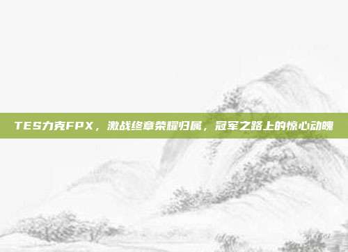 TES力克FPX，激战终章荣耀归属，冠军之路上的惊心动魄